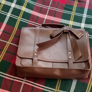Chic Brown Women's Laptop Bag
